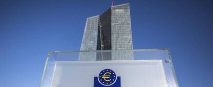Sede del Banco Central Europeo (BCE) en Fr&aacute;ncfort (Alemania)