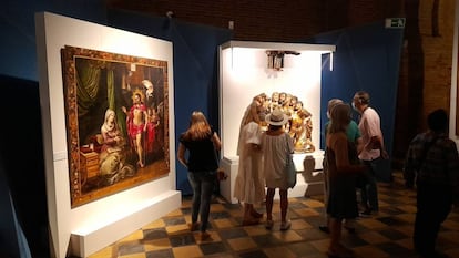 Muestra de 'Las Edades del Hombre' en la iglesia de San Tirso de Sahagún.