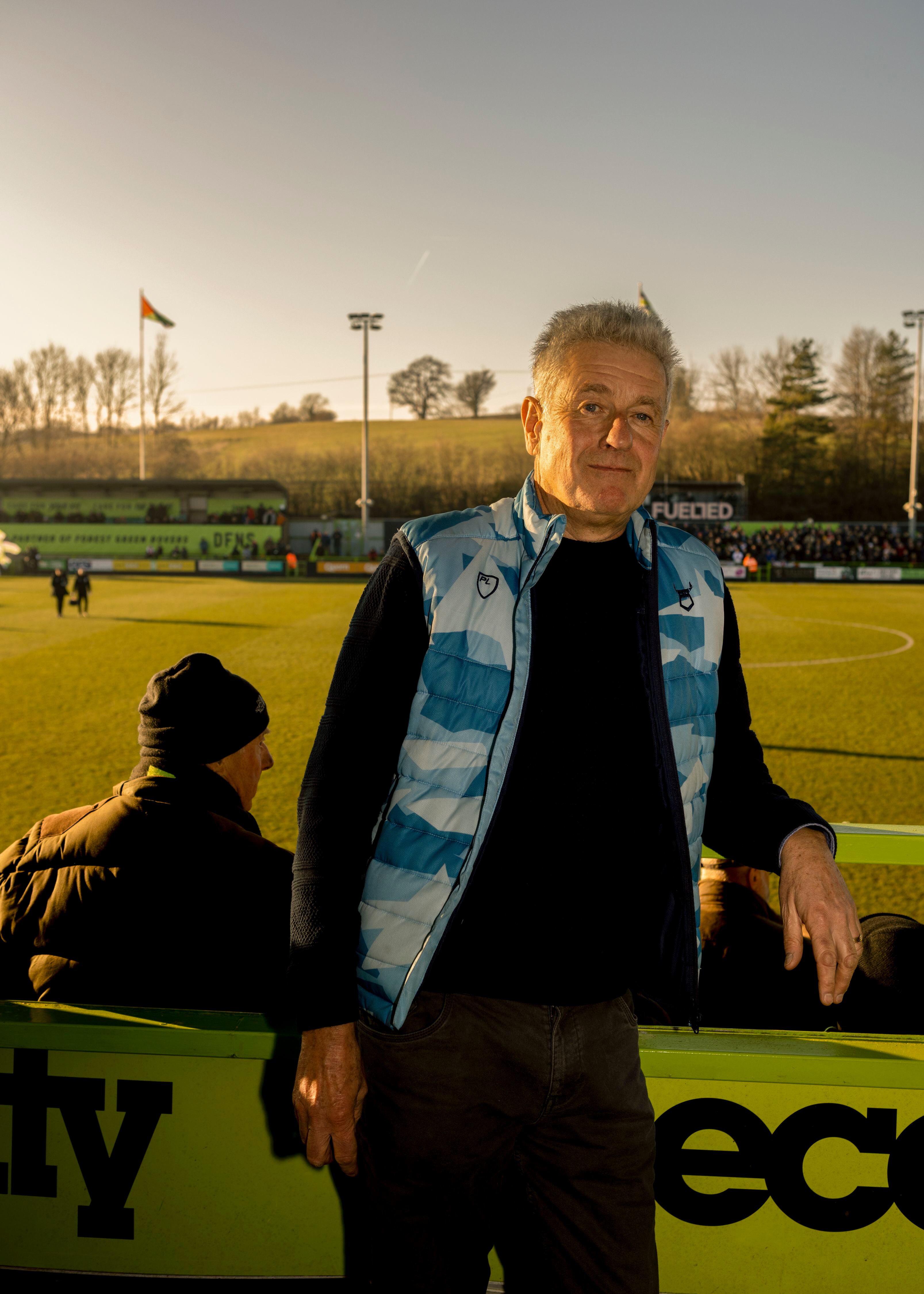 Phil Butterworth, actual vicepresidente del Forest Green Rovers.