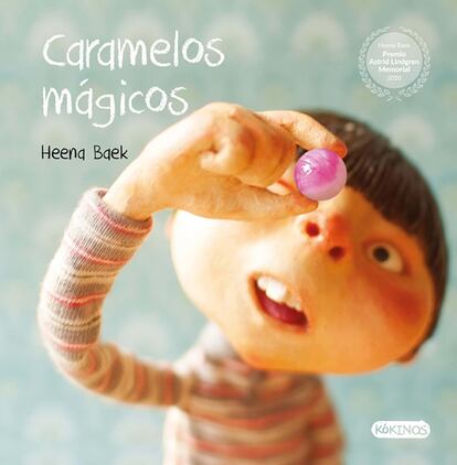 portada libro 'Caramelos mágicos', Henna Baek. Editorial Kokinos)