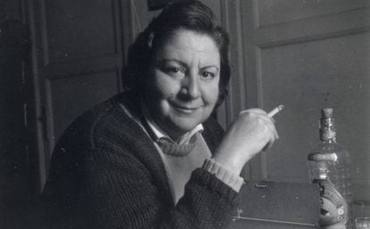 Gloria Fuertes, en una imagen de archivo. 