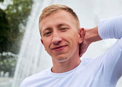 El activista Vitaly Shishov, en una imagen sin fecha cedida por la organización en la que trabajaba en Ucrania.
