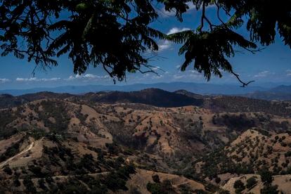 La zona montañosa donde se enclava San Simón Zahuatlán, el municipio con mayor índice de pobreza de México.