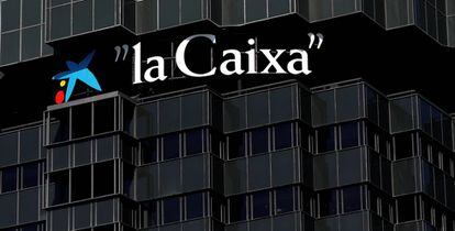 El edificio central de CaixaBank, en Barcelona. 