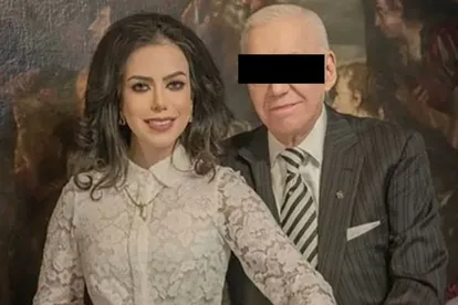 Retrato de la cantante Yrma Lydya y del abogado Jesús Hernández Alcocer.