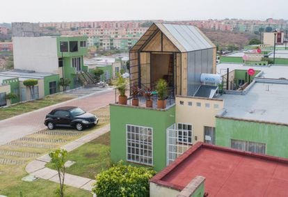 Proyecto para ampliar viviendas con estructuras de bambú reciclado de la mexicana Rozana Montiel. 