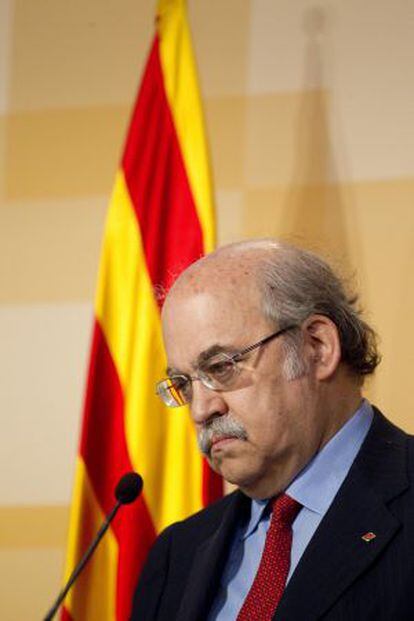 Andreu Mas-colell, consejero de Economía.
