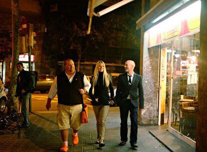 Mario, Gwyneth y Michael recorren Barcelona