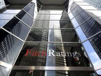 Oficinas de Fitch Ratings en Nueva York. EFE/Archivo
