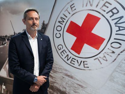 Lorenzo Caraffi, jefe de la delegación colombiana del Comité Internacional de la Cruz Roja, en Bogotá, el 4 de agosto de 2022.