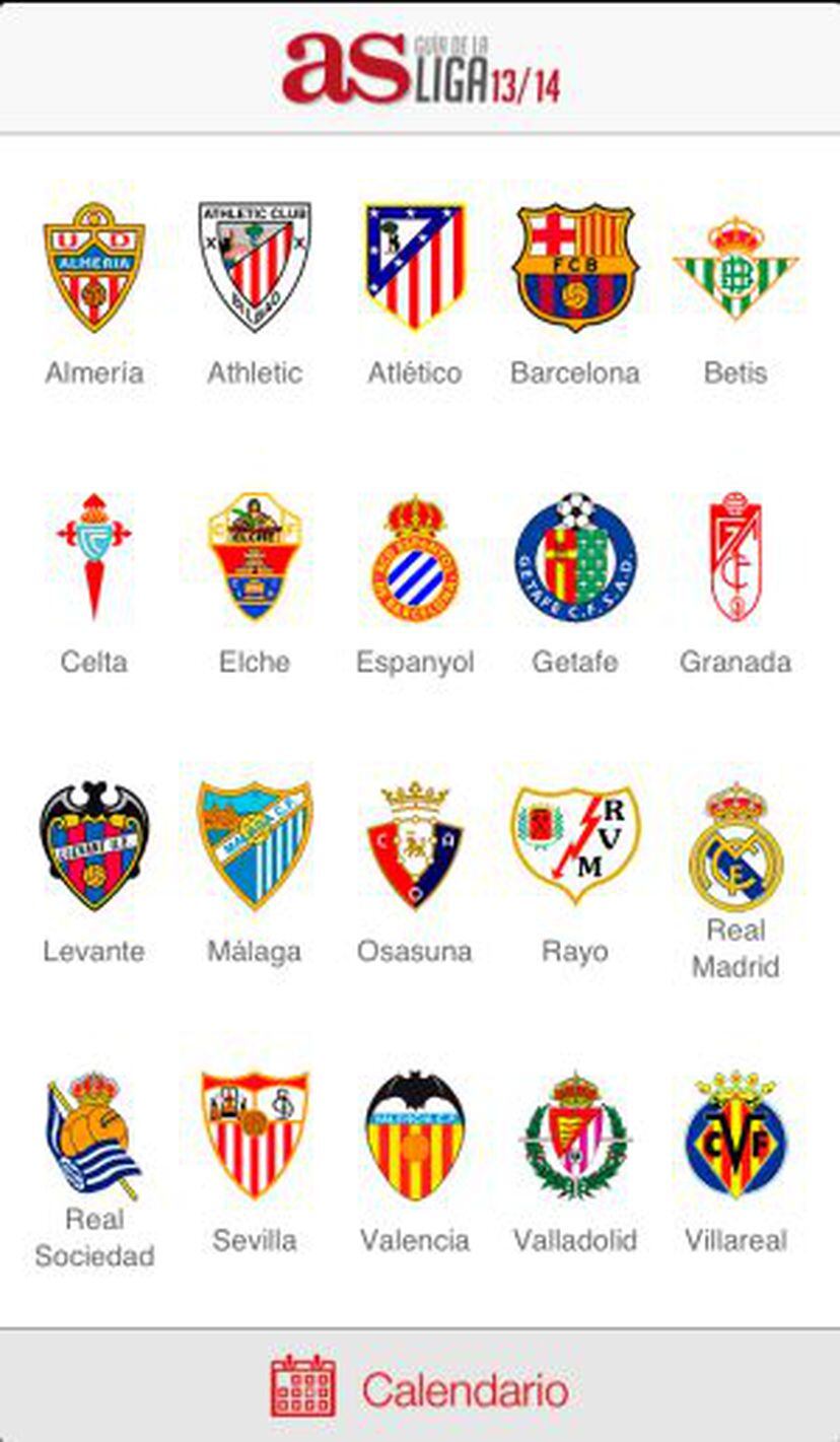 ‘La Guía de la Liga 20132014’ llega a iPhone y Android Tecnología