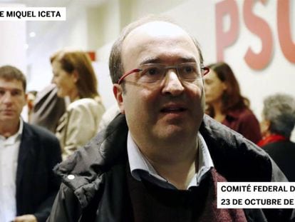 Iceta: “El problema del PSOE es España, es Rajoy, no es el PSC”