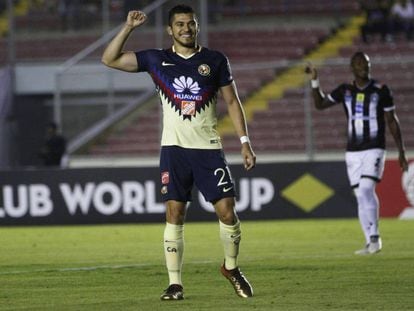 Martín del América durante los cuartos de final.