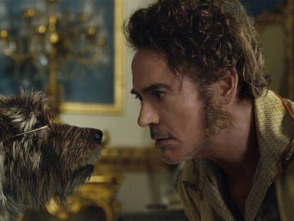 Robert Downey jr., en 'Las aventuras del doctor Dolittle'.