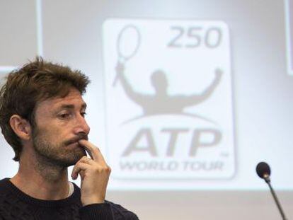 El tenista y promotor del Open de Tenis Valencia, Juan Carlos Ferrero.