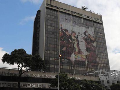 La sede de PDVSA en Caracas.