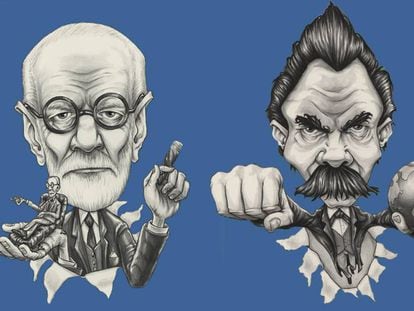 Freud y Nietzsche.