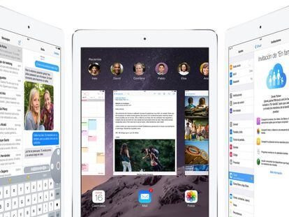 El iPad Air 2 mejora el rendimiento del iPhone 6 gracias a su procesador y a 2 GB de RAM