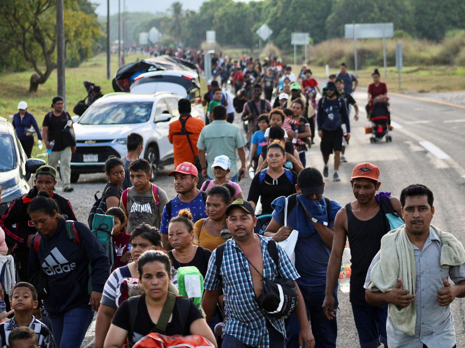 L pez Obrador asegura que la caravana de migrantes ha disminuido