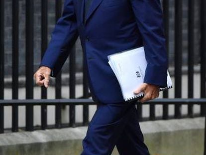 Martin Sorrell, el año pasado en Downing Street. 