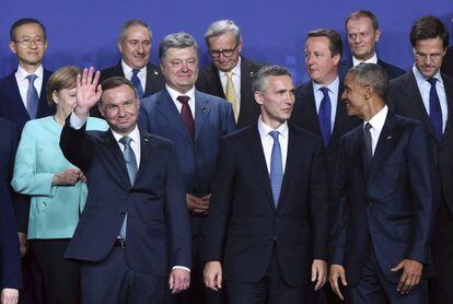 Reunión de la OTAN en Varsovia.