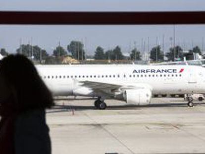 Un Airbus A320 de la aerol&iacute;nea francesa Air France. 