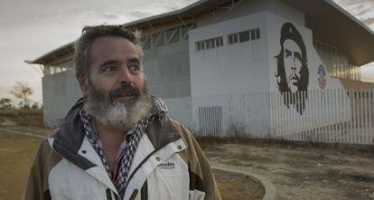 Juan Manuel Sánchez Gordillo, en Marinaleda en 2013.