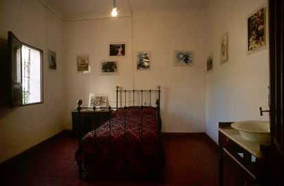 Habitación del poeta Miguel Hernández en Orihuela, ahora convertida en la casa museo del poeta. 