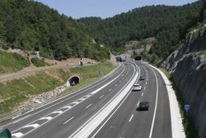 Imagen de una autopista en Catalunya. 