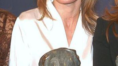 La princesa Letizia recogió el premio Tp en 2001.