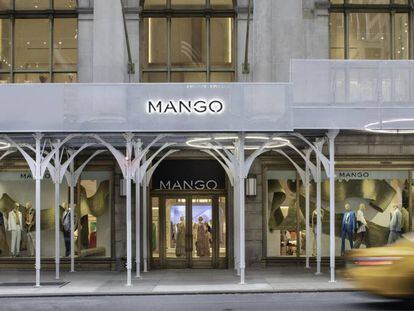La nueva tienda de Mango en la Quinta Avenida de Manhattan, Nueva York.