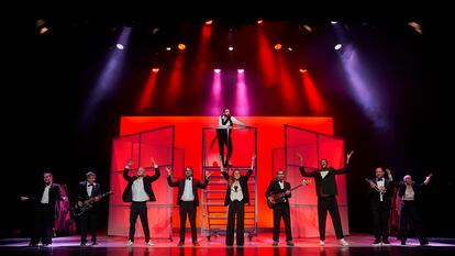 Una escena de la obra '¡Chakapum!', en el Teatre Victòria de Barcelona.