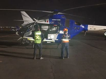 El gobierno de Guanajuato envió 2 helicópteros para rastrear a los turistas desaparecidos.