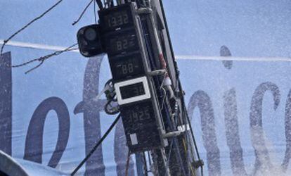 Sistema de medición instalado en uno de los barcos.