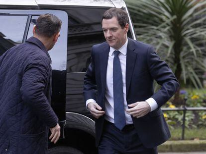 El canciller del Exchequer brit&aacute;nico, George Osborne, el pasado s&aacute;bado en Londres.
