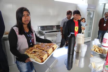 En la nueva panadería, los guaraníes hornearán panes y pasteles hechos con frutas y verduras.