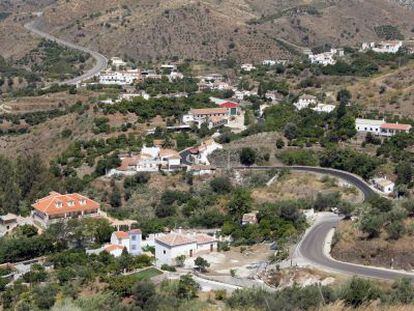 Viviendas en suelo no urbanizable en la comarca de La Axarqu&iacute;a, una de las zonas objeto de inspecci&oacute;n