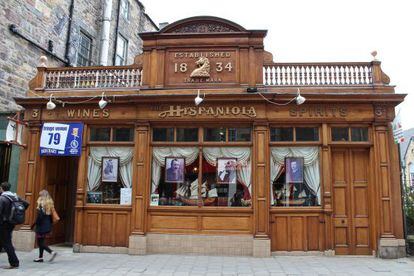El pub Hispaniola, en Edimburgo.