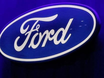 Logo del fabricante de coches Ford.