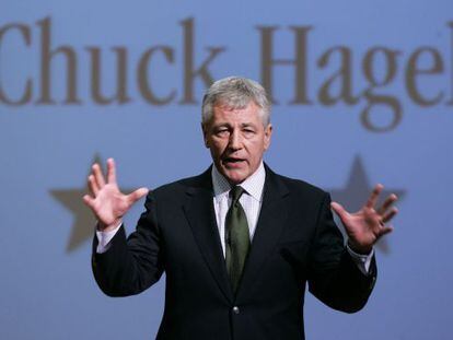 Chuck Hagel, en una foto de archivo de 2007.