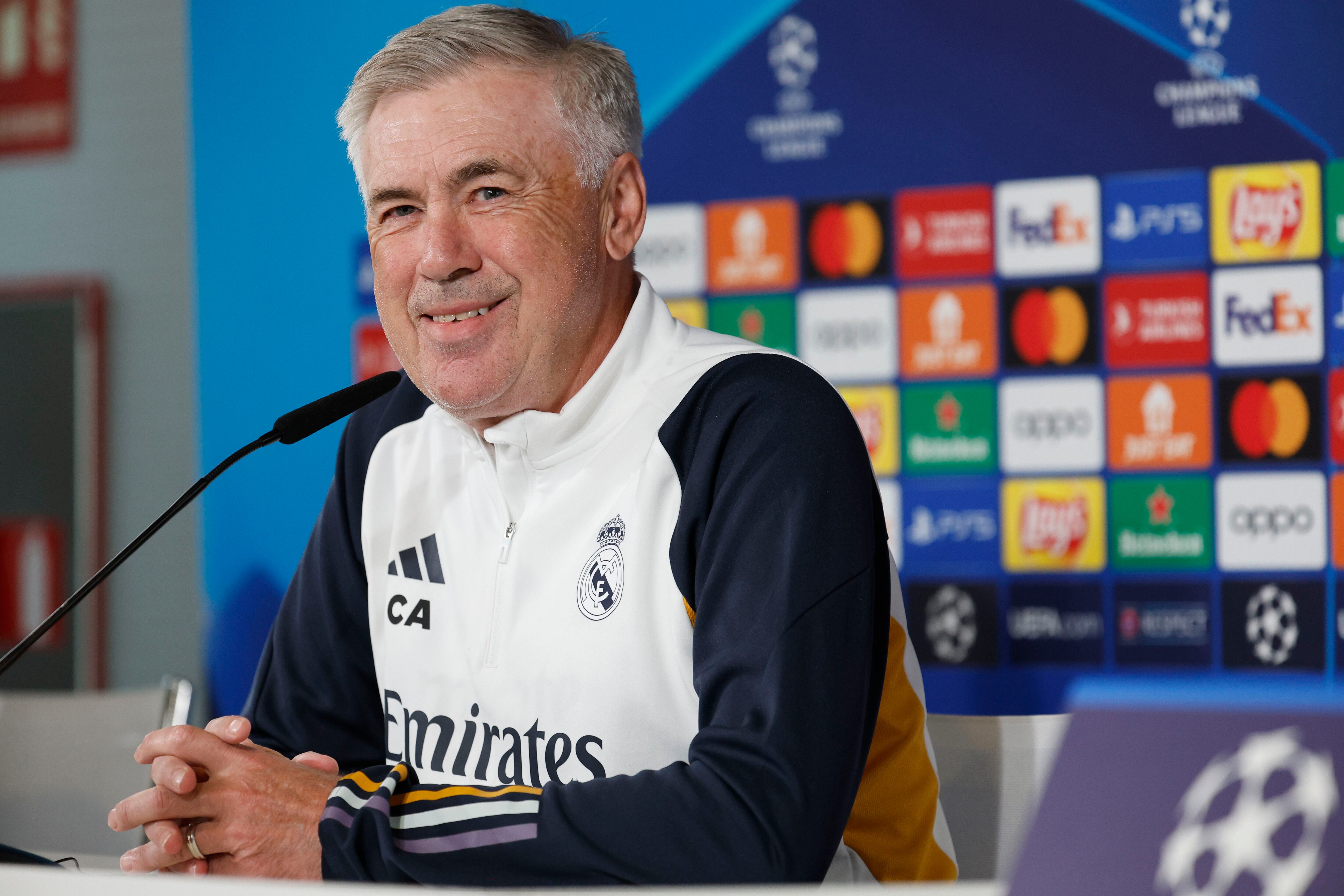 Ancelotti expresó que siente miedo los sábados por la tarde durante la final de la Liga de Campeones.