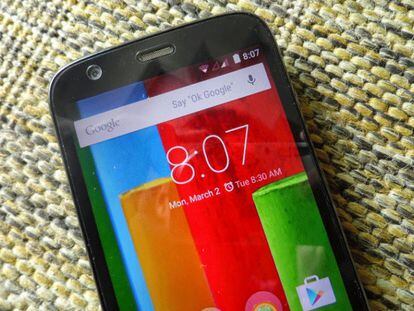 Motorola ya prueba la nueva versión Android 5.1 en su Moto G