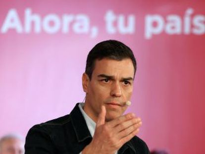 El líder del PSOE ve una  oportunidad de oro de ser la primera fuerza política 