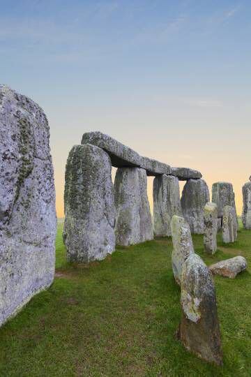 El monumento prehistórico de Stonehenge, en el condado inglés de Wiltshire (al suroeste del país).