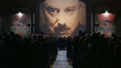 Imagen de la película '1984', basada en la novela del escritor George Orwell.