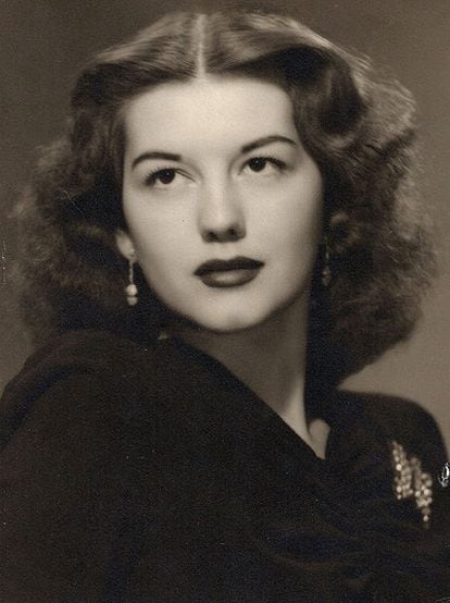 Geraldine Doyle, en 1942 a la edad de 17 años.