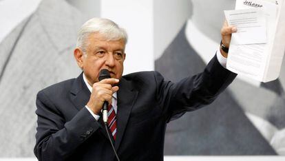 El presidente de México, Andrés Manuel López Obrador, en una foto de archivo.