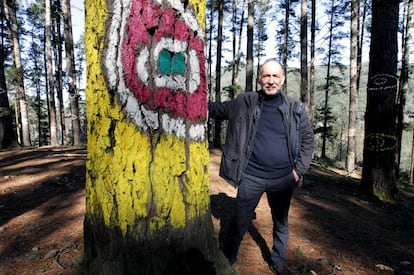 José Ibarrola, en el Bosque de Oma.