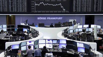 Bolsa de Frankfurt en Alemania