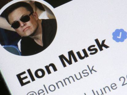 Perfil del dueño de Twitter, Elon Musk, en la red social. 